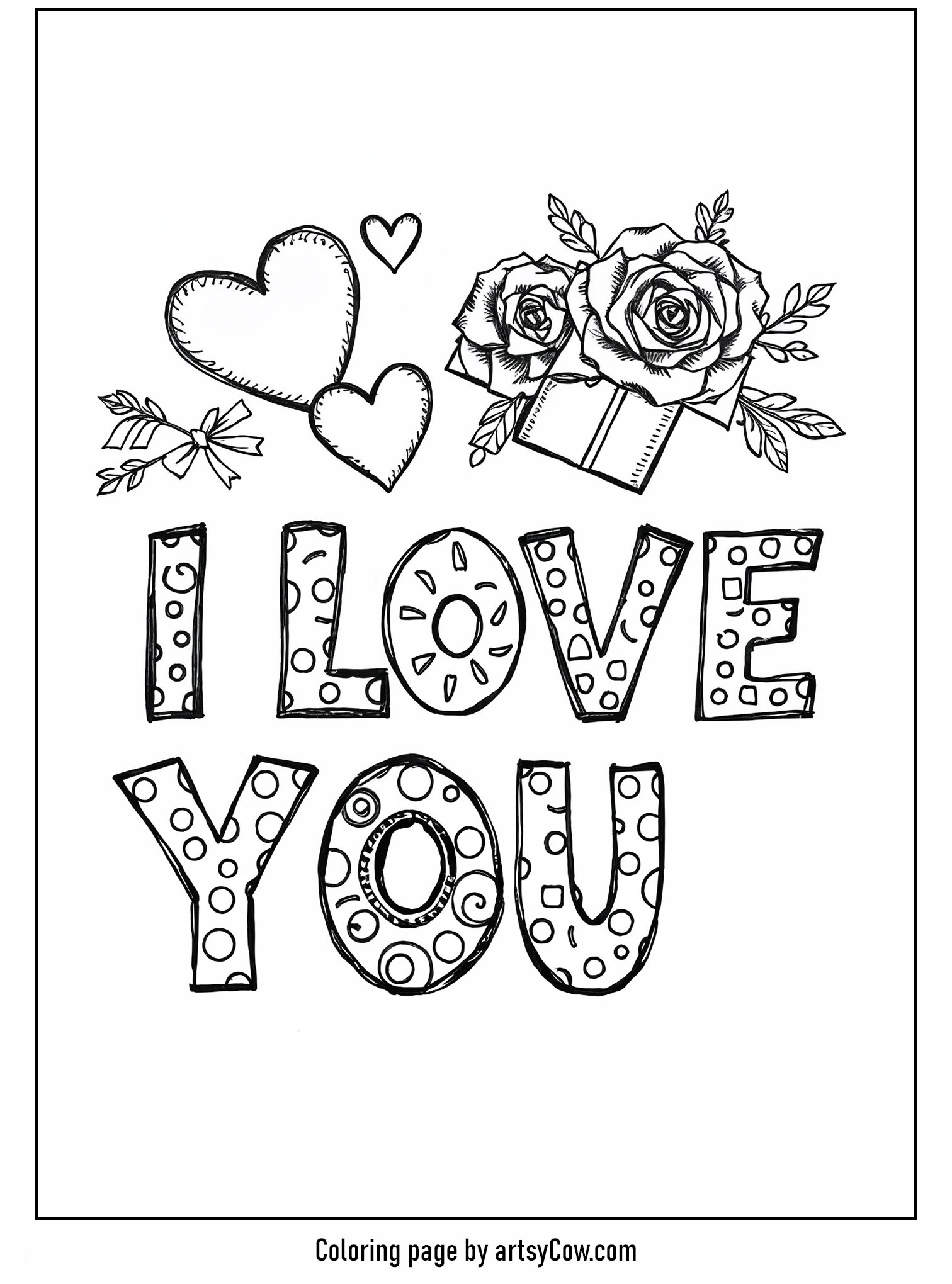 20 I Love You Coloring Pages For 2025 ArtsyCow 20 I Love You Coloring Pages For 2025 ArtsyCow